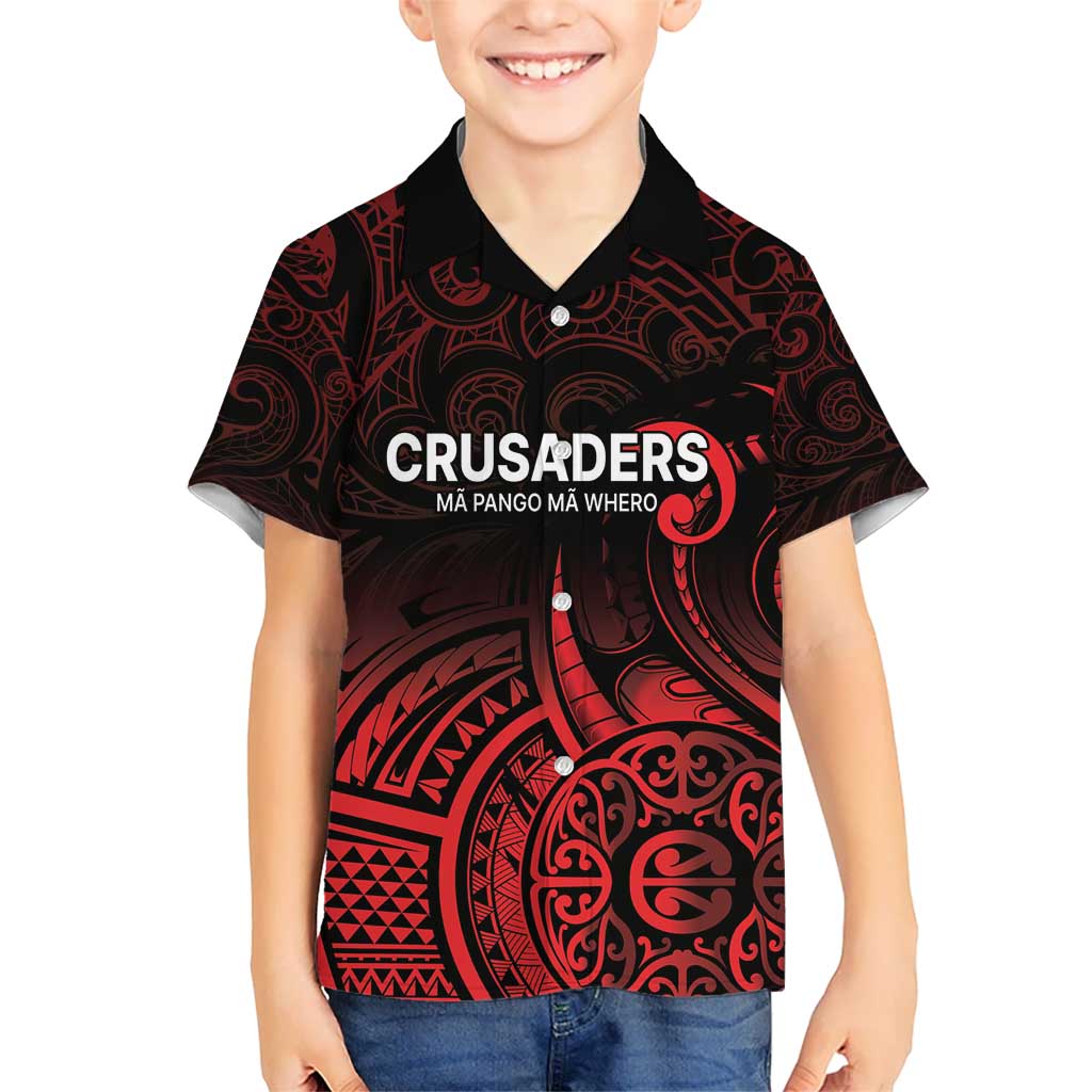 New Zealand Rugby Pacific Custom Kid Hawaiian Shirt Whatumoana Maori Tribal Tattoo LT9 Kid Gold - Polynesian Pride