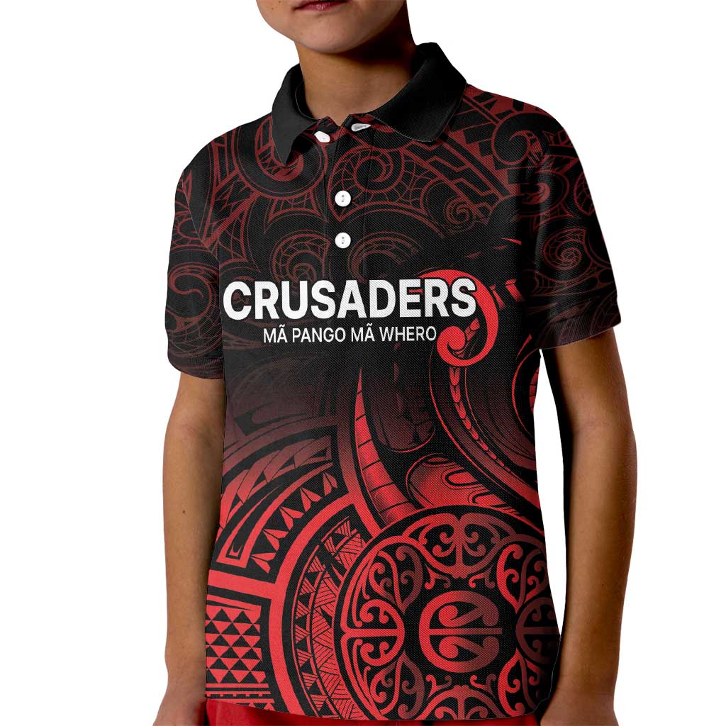 New Zealand Rugby Pacific Custom Kid Polo Shirt Whatumoana Maori Tribal Tattoo LT9 Kid Gold - Polynesian Pride