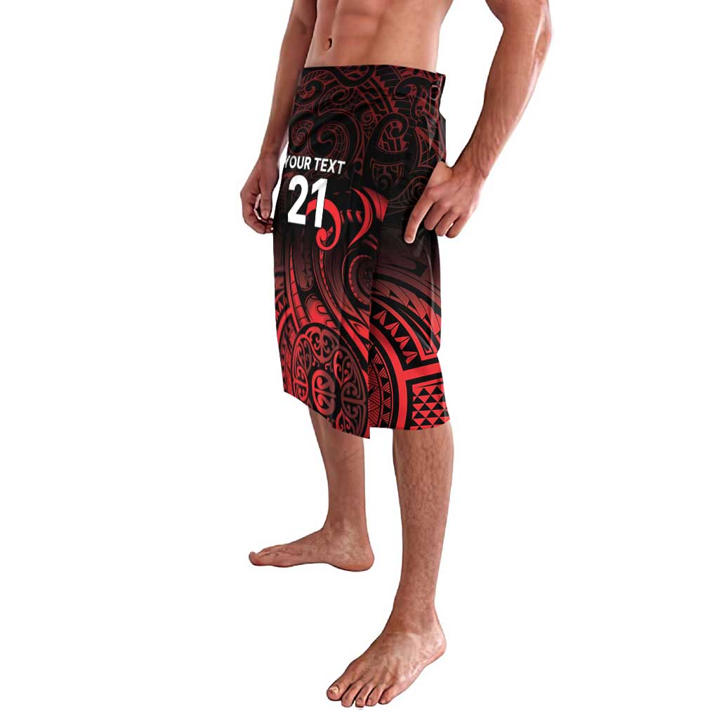New Zealand Rugby Pacific Custom Lavalava Whatumoana Maori Tribal Tattoo