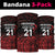 New Zealand Rugby Pacific Custom Neck Gaiter Whatumoana Maori Tribal Tattoo - Polynesian Pride