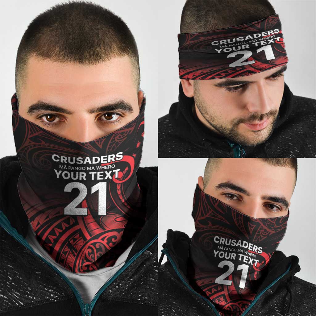 New Zealand Rugby Pacific Custom Neck Gaiter Whatumoana Maori Tribal Tattoo LT9 - Polynesian Pride