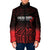 New Zealand Rugby Pacific Custom Padded Jacket Whatumoana Maori Tribal Tattoo - Polynesian Pride