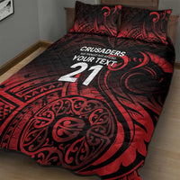 New Zealand Rugby Pacific Custom Quilt Bed Set Whatumoana Maori Tribal Tattoo LT9 - Polynesian Pride