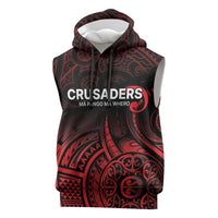 New Zealand Rugby Pacific Custom Sleeveless Hoodie Whatumoana Maori Tribal Tattoo LT9 Gold - Polynesian Pride