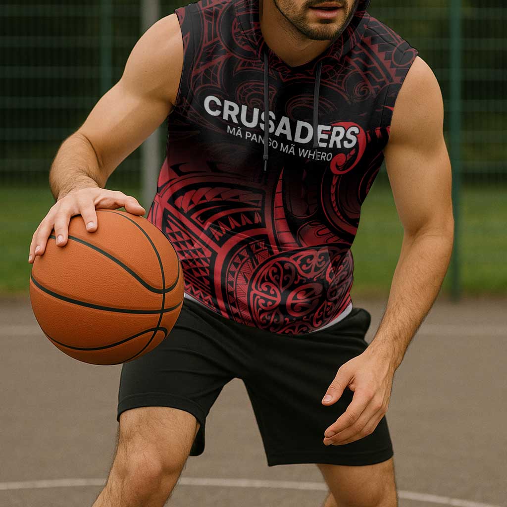 New Zealand Rugby Pacific Custom Sleeveless Hoodie Whatumoana Maori Tribal Tattoo LT9 - Polynesian Pride