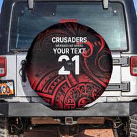 New Zealand Rugby Pacific Custom Spare Tire Cover Whatumoana Maori Tribal Tattoo