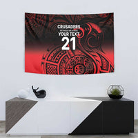 New Zealand Rugby Pacific Custom Tapestry Whatumoana Maori Tribal Tattoo LT9 - Polynesian Pride