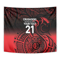 New Zealand Rugby Pacific Custom Tapestry Whatumoana Maori Tribal Tattoo LT9 - Polynesian Pride