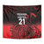 New Zealand Rugby Pacific Custom Tapestry Whatumoana Maori Tribal Tattoo