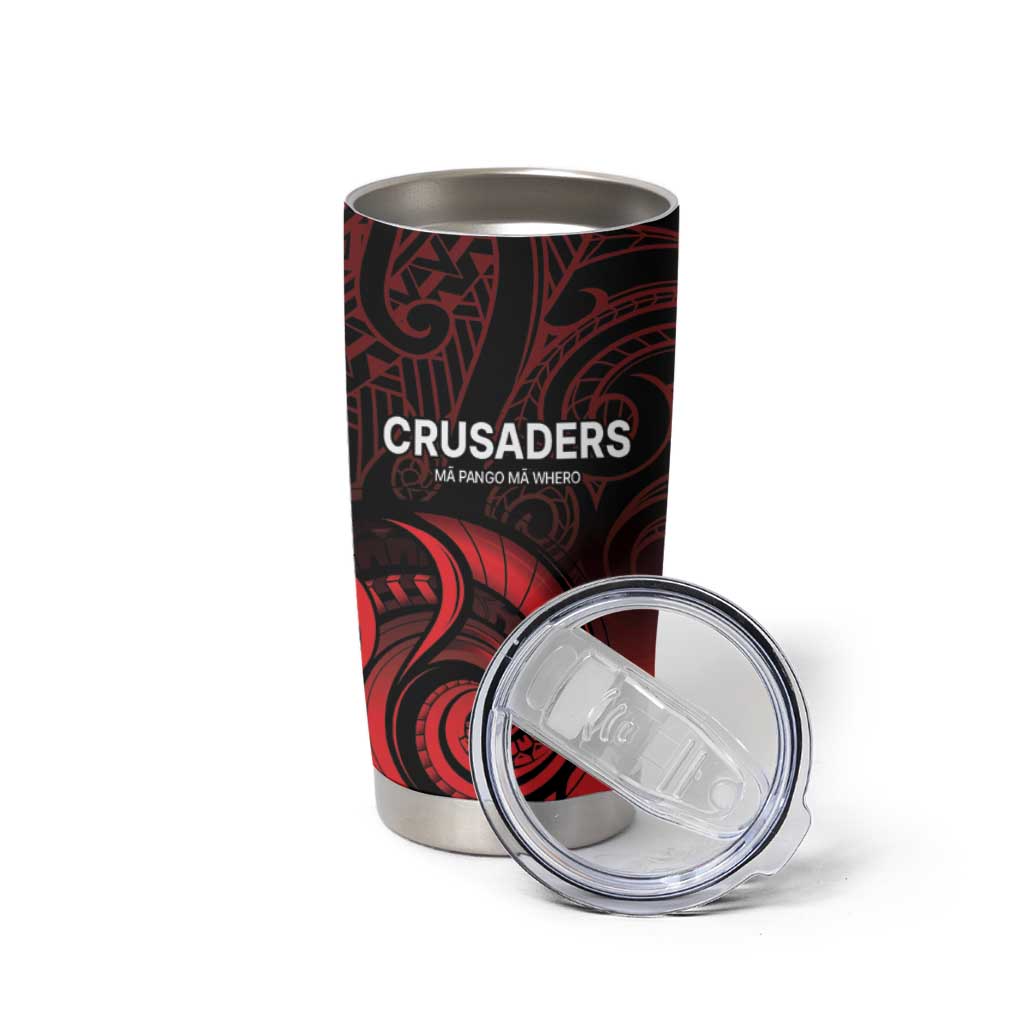 New Zealand Rugby Pacific Custom Tumbler Cup Whatumoana Maori Tribal Tattoo LT9 - Polynesian Pride