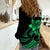 Polynesian Pride Plumeria Flowers Women Casual Shirt Polynesian Tribal Green Vibe LT9 - Polynesian Pride