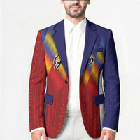 Personalized Philippines Eight Rays Sun Blazer Traditional Filipino Igorot Pattern Motif LT9 - Polynesian Pride