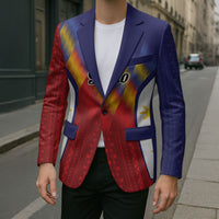 Personalized Philippines Eight Rays Sun Blazer Traditional Filipino Igorot Pattern Motif LT9 - Polynesian Pride