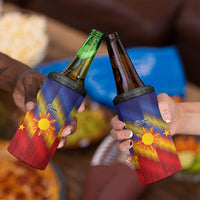 Personalized Philippines Eight Rays Sun 4 in 1 Can Cooler Tumbler Traditional Filipino Igorot Pattern Motif LT9 - Polynesian Pride