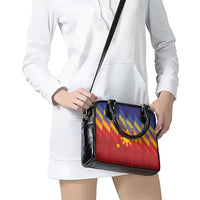 Personalized Philippines Eight Rays Sun Shoulder Handbag Traditional Filipino Igorot Pattern Motif LT9 - Polynesian Pride
