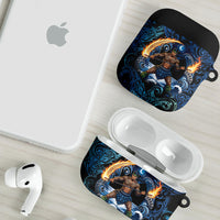 Samoa Siva Afi AirPods Case Fireknife Fire Dance Pacific Tribal Motif LT9 - Polynesian Pride