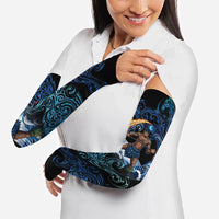 Samoa Siva Afi Arm Sleeves Fireknife Fire Dance Pacific Tribal Motif LT9 - Polynesian Pride