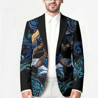 Samoa Siva Afi Blazer Fireknife Fire Dance Pacific Tribal Motif LT9 - Polynesian Pride