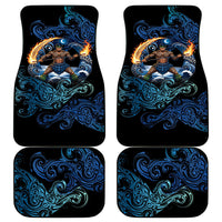 Samoa Siva Afi Car Mats Fireknife Fire Dance Pacific Tribal Motif LT9 - Polynesian Pride