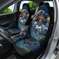 Samoa Siva Afi Car Seat Cover Fireknife Fire Dance Pacific Tribal Motif LT9 - Polynesian Pride