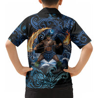 Samoa Siva Afi Hawaiian Shirt Fireknife Fire Dance Pacific Tribal Motif LT9 - Polynesian Pride