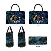 Samoa Siva Afi Leather Bag Fireknife Fire Dance Pacific Tribal Motif LT9 - Polynesian Pride