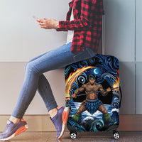 Samoa Siva Afi Luggage Cover Fireknife Fire Dance Pacific Tribal Motif LT9 - Polynesian Pride