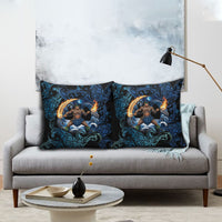 Samoa Siva Afi Pillow Cover Fireknife Fire Dance Pacific Tribal Motif LT9 - Polynesian Pride