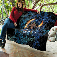 Samoa Siva Afi Quilt Fireknife Fire Dance Pacific Tribal Motif LT9 - Polynesian Pride