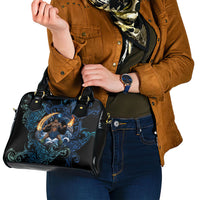 Samoa Siva Afi Shoulder Handbag Fireknife Fire Dance Pacific Tribal Motif LT9 - Polynesian Pride