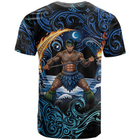 Samoa Siva Afi T Shirt Fireknife Fire Dance Pacific Tribal Motif LT9 - Polynesian Pride