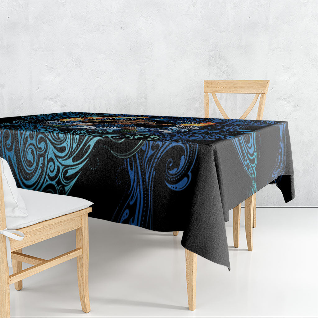 Samoa Siva Afi Tablecloth Fireknife Fire Dance Pacific Tribal Motif LT9 - Polynesian Pride