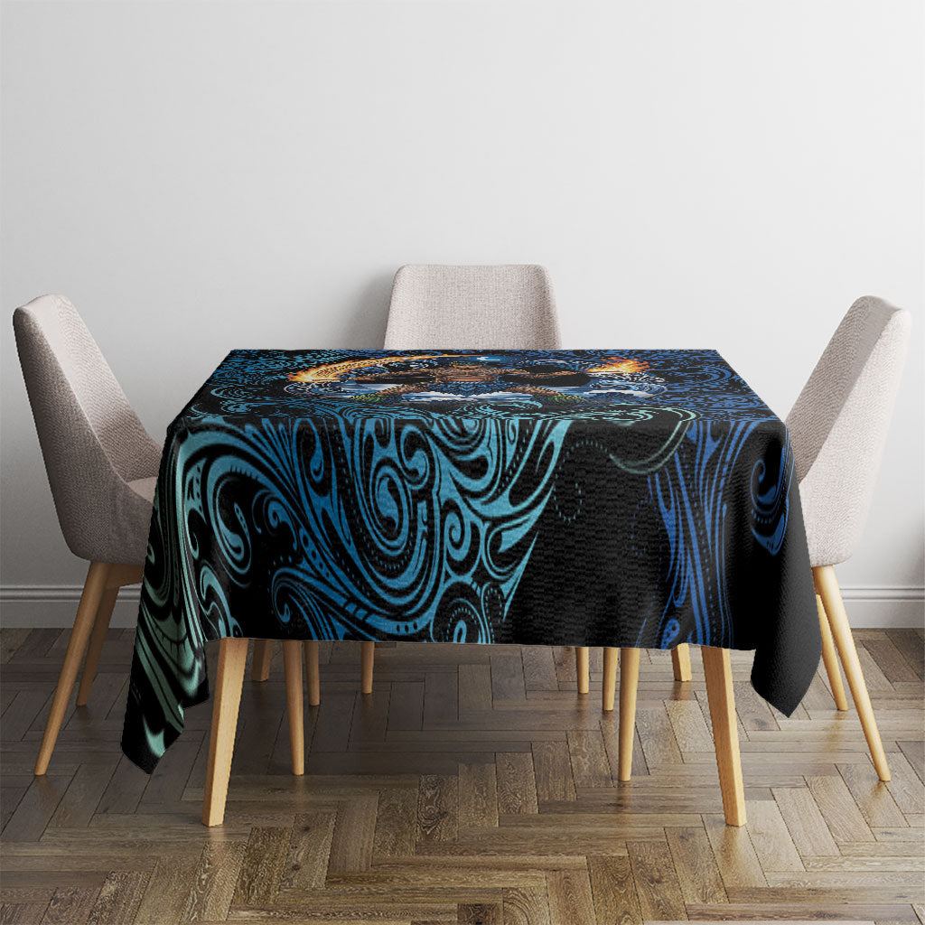 Samoa Siva Afi Tablecloth Fireknife Fire Dance Pacific Tribal Motif LT9 - Polynesian Pride