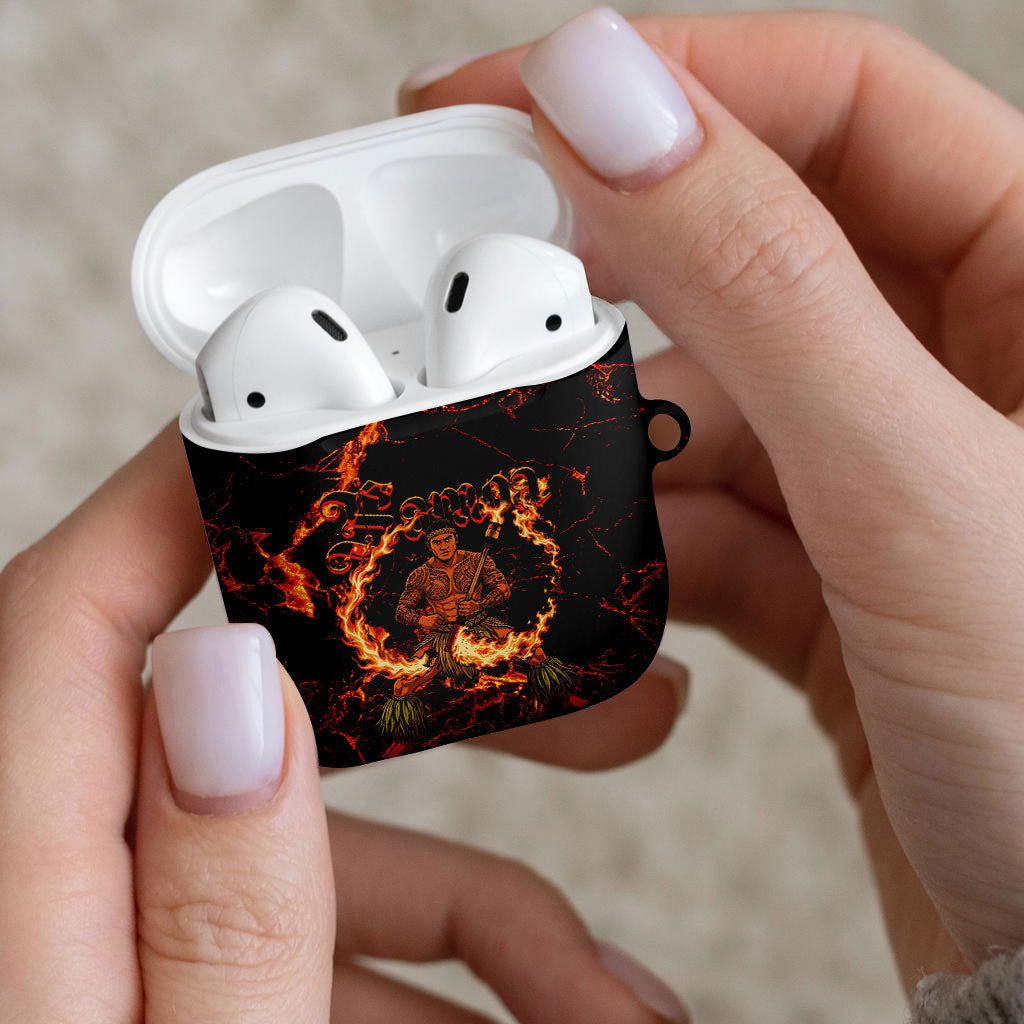 Samoa Siva Afi Dance Fireknife AirPods Case Polynesian Heritage Fire Dance LT9 - Polynesian Pride