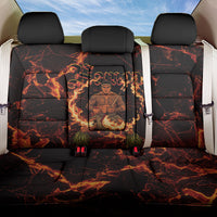 Samoa Siva Afi Dance Fireknife Back Car Seat Cover Polynesian Heritage Fire Dance LT9 One Size Black - Polynesian Pride