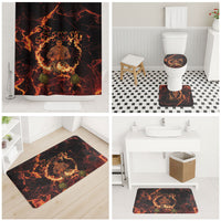 Samoa Siva Afi Dance Fireknife Bathroom Set Polynesian Heritage Fire Dance LT9 - Polynesian Pride