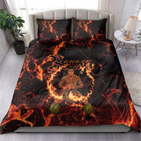 Samoa Siva Afi Dance Fireknife Bedding Set Polynesian Heritage Fire Dance LT9 - Polynesian Pride