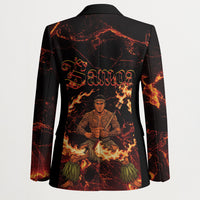 Samoa Siva Afi Dance Fireknife Blazer Polynesian Heritage Fire Dance LT9 - Polynesian Pride