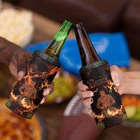 Samoa Siva Afi Dance Fireknife 4 in 1 Can Cooler Tumbler Polynesian Heritage Fire Dance LT9 - Polynesian Pride
