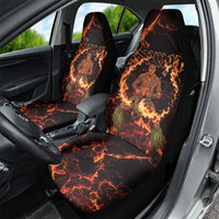Samoa Siva Afi Dance Fireknife Car Seat Cover Polynesian Heritage Fire Dance LT9 - Polynesian Pride