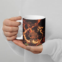 Samoa Siva Afi Dance Fireknife Ceramic Mug Polynesian Heritage Fire Dance LT9 - Polynesian Pride