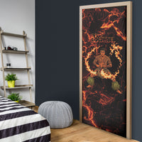 Samoa Siva Afi Dance Fireknife Door Cover Polynesian Heritage Fire Dance LT9 - Polynesian Pride