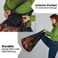 Samoa Siva Afi Dance Fireknife Grocery Bag Polynesian Heritage Fire Dance LT9 - Polynesian Pride