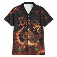 Samoa Siva Afi Dance Fireknife Hawaiian Shirt Polynesian Heritage Fire Dance LT9 Black - Polynesian Pride