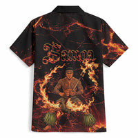 Samoa Siva Afi Dance Fireknife Hawaiian Shirt Polynesian Heritage Fire Dance LT9 - Polynesian Pride