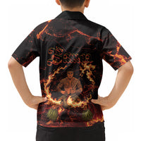 Samoa Siva Afi Dance Fireknife Hawaiian Shirt Polynesian Heritage Fire Dance LT9 - Polynesian Pride