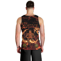 Samoa Siva Afi Dance Fireknife Men Tank Top Polynesian Heritage Fire Dance LT9 - Polynesian Pride