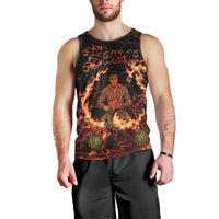 Samoa Siva Afi Dance Fireknife Men Tank Top Polynesian Heritage Fire Dance LT9 - Polynesian Pride