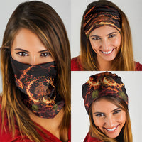 Samoa Siva Afi Dance Fireknife Neck Gaiter Polynesian Heritage Fire Dance LT9 - Polynesian Pride