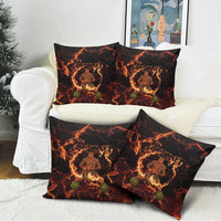 Samoa Siva Afi Dance Fireknife Pillow Cover Polynesian Heritage Fire Dance LT9 - Polynesian Pride